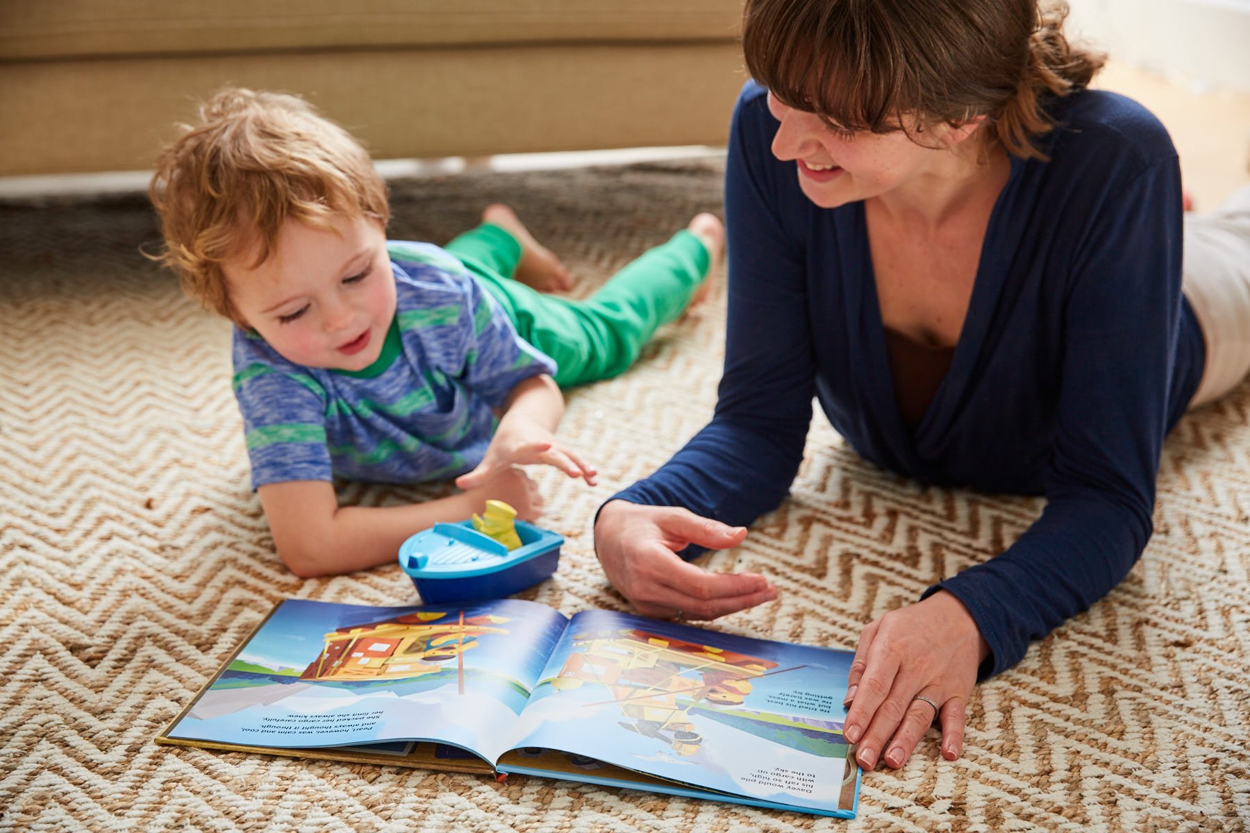 Green Toys Boats Built for Speed with Davey & Pearl - Play and Learning Storybook for Kids. Recycled Materials, Made in USA. - Image 4