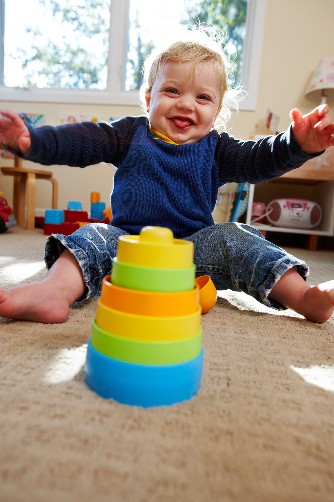 Green Toys My First Stacker, Colors May Vary - Image 5