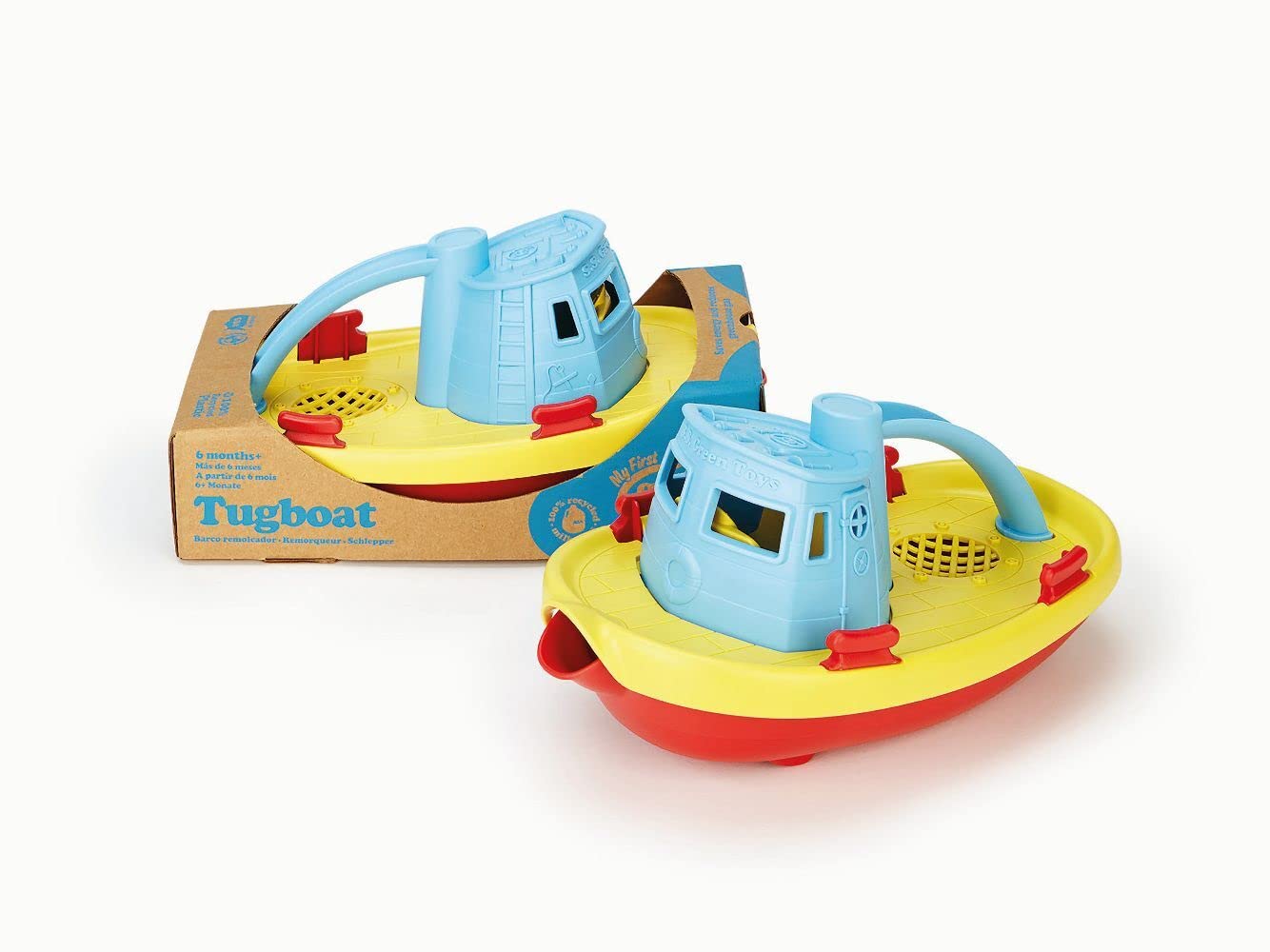 Green Toys, Tugboat , Blue - Image 10